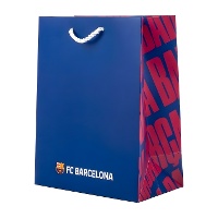 Sac cadeau 23 x 18 x 10 cm Barcelona bleu