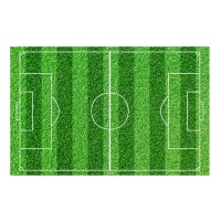 Papier comestible de terrain de football de 20 x 30 cm