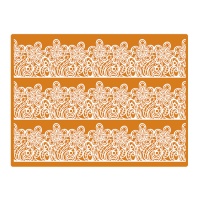 Tapis pour dentelle de sucre de fleurs - Dekora - 30 x 40 cm
