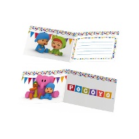 Invitations de Pocoyo - 6 unités
