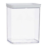 Bocal de 3,3 L en plastique hermétique rectangulaire