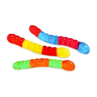 Vers multicolores - Fini - 1 kg