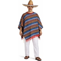 Poncho mexicain pour homme