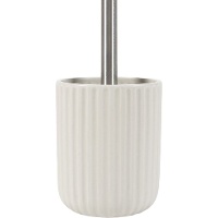 Porte-brosse WC blanc style nordique