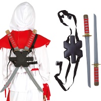 Épées de samouraï avec fourreau pour le dos - 55 cm