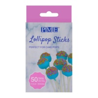 Bâtons pour cake pops 11,5 cm - PME - 50 pcs.