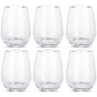 Lot de 6 verres 480 ml - base large
