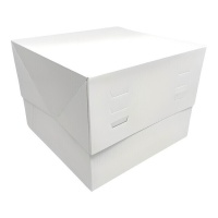 Boîte de 45 x 45 x 20 cm pour gâteau réglable sur 4 hauteurs