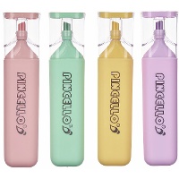 Surligneurs fluorescents pastel - lot de 4