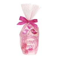 Sachet de guimauves et bonbons en forme de coeur assortis de 100 gr