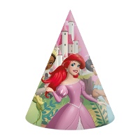 Chapeaux de fête Princesses Disney - lot de 6