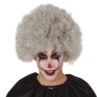 Perruque afro bouclée sinistre