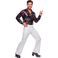 Déguisement des années 80 style disco pour homme