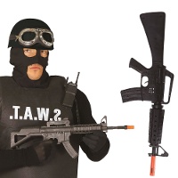Mitraillette mitraillette d'assaut avec son - 56 cm