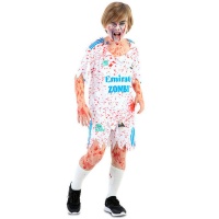 Déguisement de footballeur zombie pour enfant