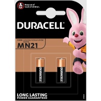 Piles alcalines de type MN21 - Duracell - 2 unités