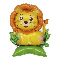 Ballon de lion amusant avec base de 58 cm