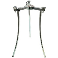 Trépied réglable pour brûleur