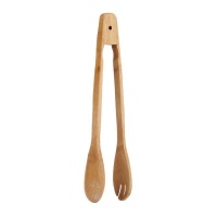 Pinces de cuisine en bambou de 30 cm