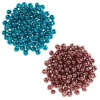 Perles Sprinkles de 6 mm mini crispy colorées - Dekora - 350 gr