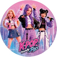 Disque comestible K-pop Ø 20 cm - 1 unité