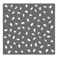 Matrices carrées à pois de 8 x 8 cm - Artemio