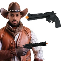 Pistolet de cow?boy 32 cm