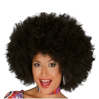Perruque afro colorée - 1 pièce