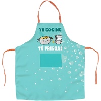 Tablier « Je cuisine, vous faites la vaisselle »