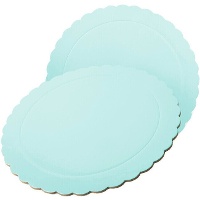 Base pour gâteau de 20 x 20 x 0,3 cm ronde - 5 unités