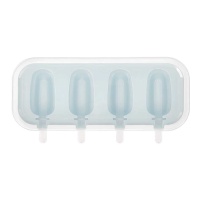 Moule en silicone pour glaces - 4 emplacements