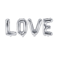 Ballon lettres Love de 35 x 140 cm - PartyDeco