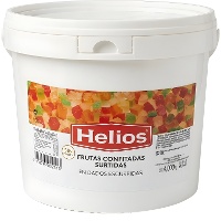 Fruits confits en dés 4 kg - Helios