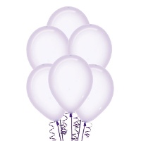 Ballons en latex de 30 cm cristal transparent - Sempertex - 50 unités