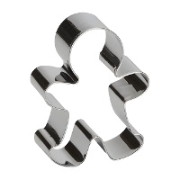 Coupe-pâte en forme de bonhomme en pain d'épices de 9 x 7,5 cm - Patisse