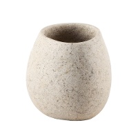 Porte-brosses à dents imitation pierre - 1 unité