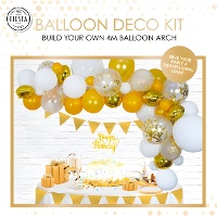 Guirlande de ballons élégante de 4 m - Wefiesta - 71 unités