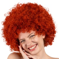 Perruque afro colorée - 1 unité