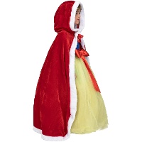 Cape de velours avec capuche pour enfant
