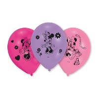 Ballons en latex Minnie mouse - 10 unités