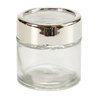Pot de 0,08 L transparent avec couvercle
