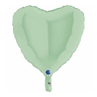 Ballon coeur mat de 46 cm - Grabo