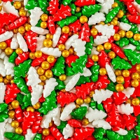 Mélange de sapins de Noël de 90 gr - Azucren