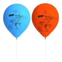 Ballons en latex Naruto - 8 unités