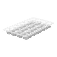 Bac à glaçons pour 32 glaçons transparent