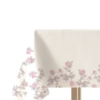 Nappe en tissu Daisy de 1,45 x 1,45 m