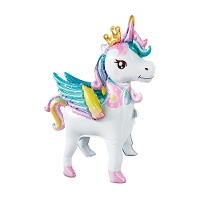 Ballon de licorne debout avec ailes de 66 x 60 x 25 cm