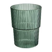 Gobelet empilable en acrylique à rayures - 450 ml