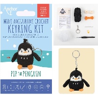 Kit Porte-clés Amigurumi - Pip le Pingouin - Anchor