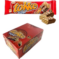 Tokke au chocolat au lait et au riz soufflé - Valor - 30 unités